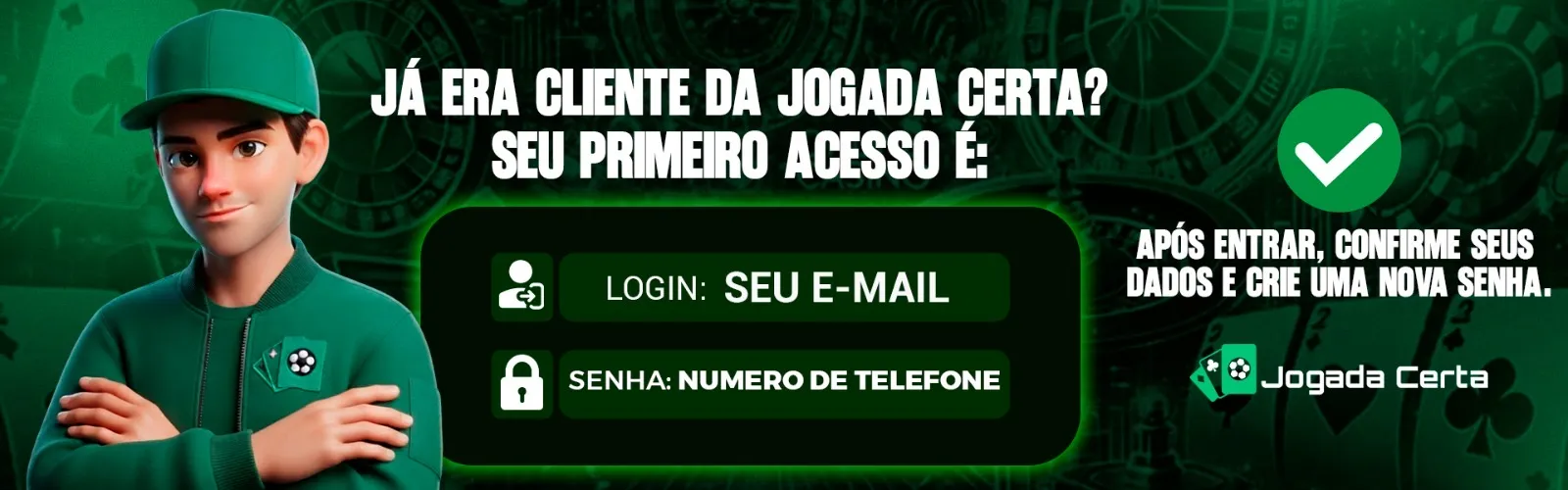 Primeiro acesso